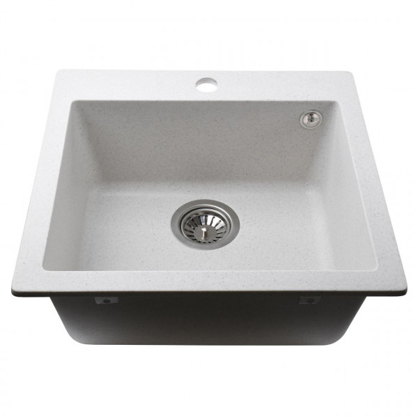 Гранітна мийка Globus Lux AOSTA перлина 490x455мм (000023573)