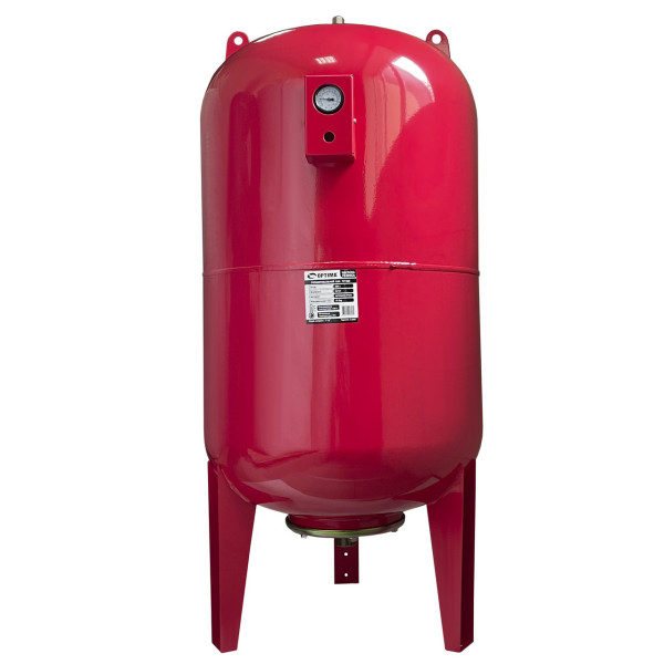 Бак Optima cal-pro для систем опалення 300л 10bar вертик. ( з манометром ) (000022890)