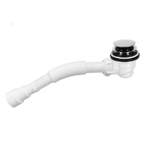 Сифон ″Waterstal″ для душевого поддону Click-Clack с гибкой трубой 32/40/50 Н=65 мм (А - 1765) (000028714)