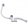 Сифон ″Waterstal″для ванны регулируемый Click-Clack с гибкой трубой 32/40/50 (А - 18089) (000028715)