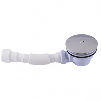 Сифон ″Waterstal″для душ піддону з вип 90 мм з гнучкою трубою 32/40/50 H=65 мм А 0965 (000028773)