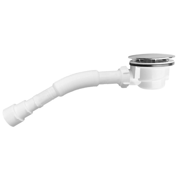 Сифон ″Waterstal″ для душ поддону с вып 90 мм с гибкой трубой 32/40/50 H=65 мм А 0965 (000028773)