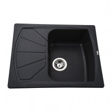 Гранітна мийка Globus Lux TANA графіт 650х500мм-А0001 (000022403)