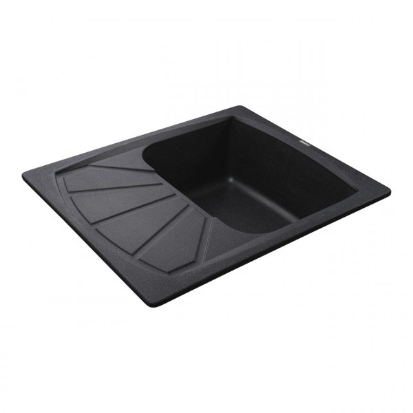 Гранітна мийка Globus Lux TANA графіт 650х500мм-А0001 (000022403)