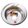 Мийка кухонна врiзна кругла 490х180 Satin MR 490 E Mira (000014444)