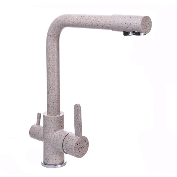 Змішувач для кухні під осмос Globus Lux LAZER GLLR-0444-5-TERRA (000019238)