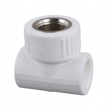 Трійник внутрішня різьба Kalde PPR ф32х3/4 (білий) 20013 (000017862)