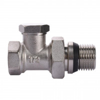 Кран радіаторний прямий ECO Technology ECO5108 1/2″ під ключ з ущільнювачем (000016161)