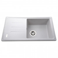 Гранітна мийка Globus Lux LUGANO перлина 780х435мм (000010603)