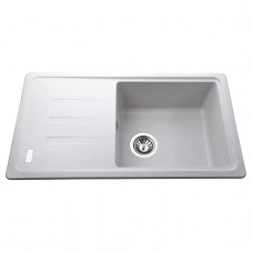 Гранітна мийка Globus Lux LUGANO перлина 780х435мм (000010603)