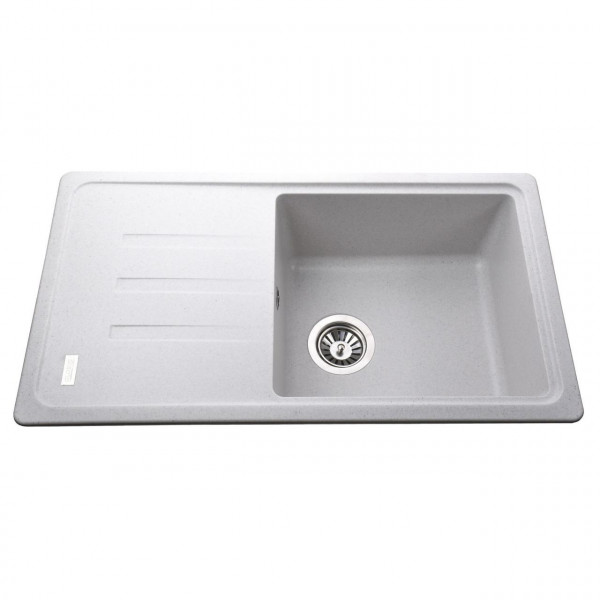 Гранітна мийка Globus Lux LUGANO перлина 780х435мм (000010603)