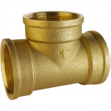 Трійник латунний 1″ВР х 1″ВР х 1″ВР штампований А0218-1А VA (000027452)