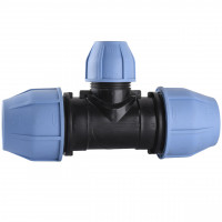 Трійник редукційний ПНД Vsplast 63*40*63 3004 (000007908)