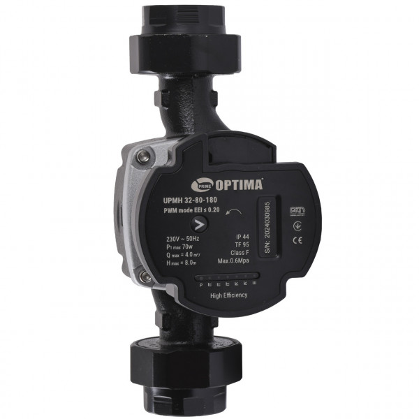 Насос циркуляционный энергосберегающий Optima PRIME UPMH 32-80AUTO 180мм + гайки (000027875)