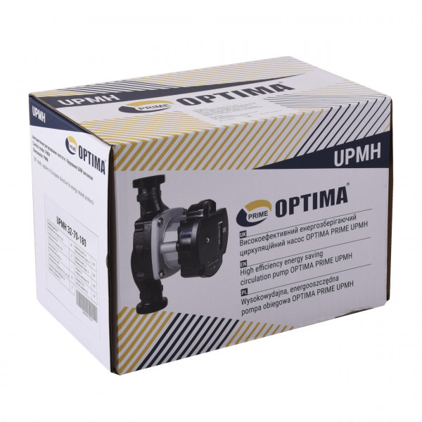 Насос циркуляционный энергосберегающий Optima PRIME UPMH 32-70AUTO 180мм + гайки (000027876)