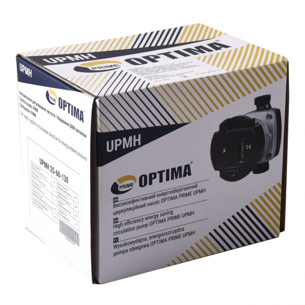 Насос циркуляционный энергосберегающий Optima PRIME UPMH 25-60AUTO 130мм + гайки (000027869)