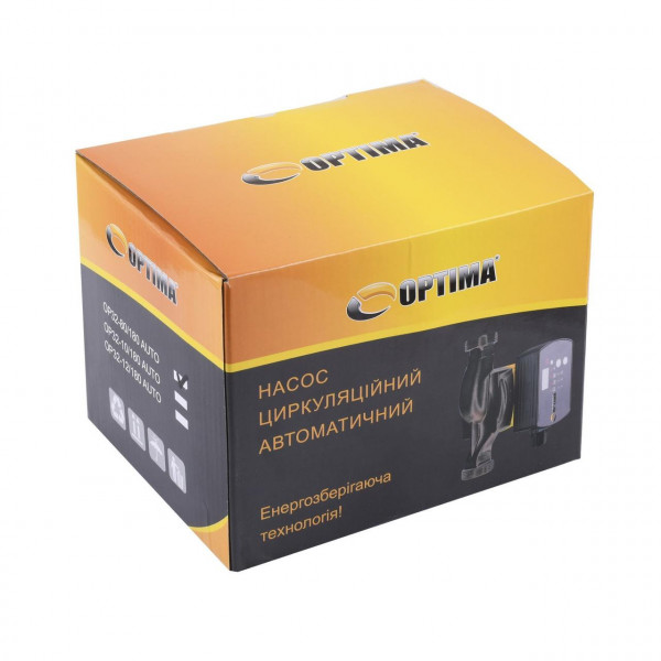 Насос циркуляционный энергосберегающий Optima OP32-80AUTO 180мм + гайки (000021545)