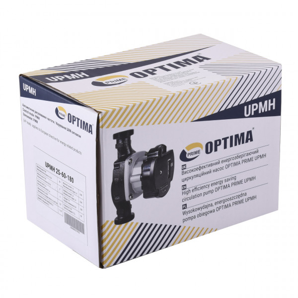 Насос циркуляционный энергосберегающий Optima PRIME UPMH 25-60AUTO 180мм + гайки (000027870)