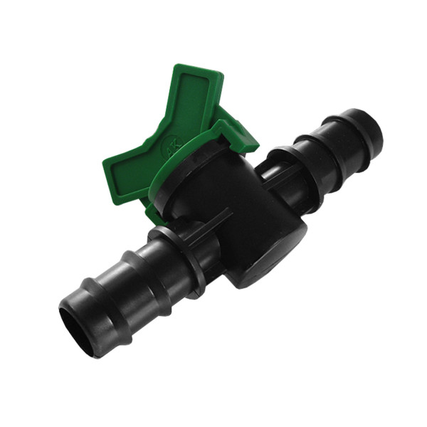 Миникран линейный штуцер для трубки 16мм, Bradas (000028907)