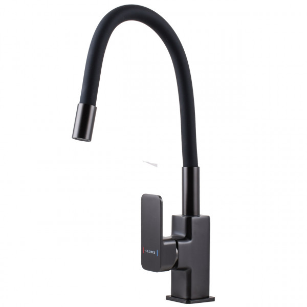 Смеситель для кухни Globus Lux Milano GLM-203LR-11-GRAPHITE (000027888)