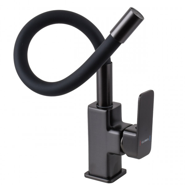 Смеситель для кухни Globus Lux Milano GLM-203LR-11-GRAPHITE (000027888)