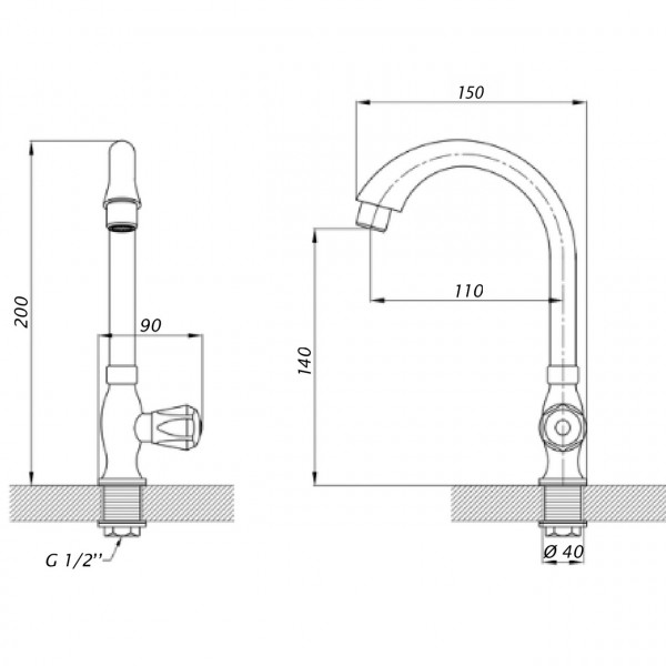 Монокран для умивальника BRAVO B2-00-001 термостойкий ABS пластик (000024368)
