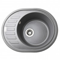 Гранитная мойка Mira ARNICA серый 620 х 500 мм (000028975)
