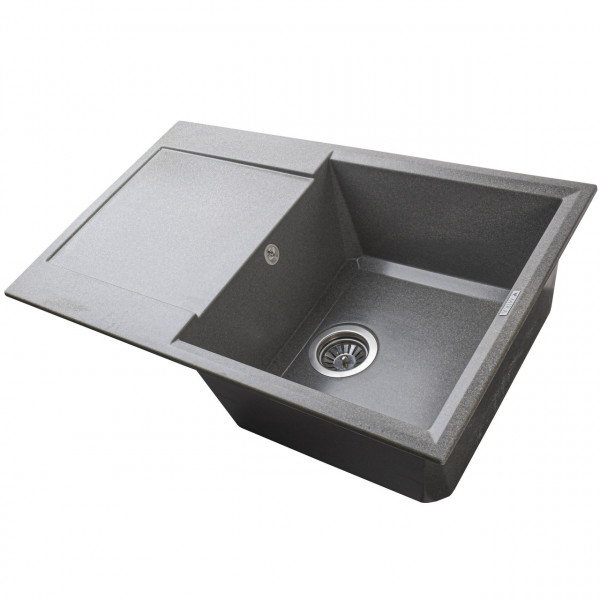 Гранитная мойка Mira KONIA серый 790 х 500 мм (000028976)
