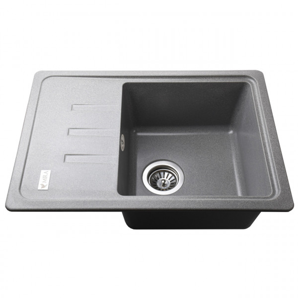 Гранитная мойка Mira MONTI серый 620 х 435 мм (000028977)