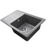 Гранитная мойка Mira MONTI серый 620 х 435 мм (000028977)