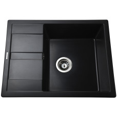 Гранитная мойка Mira ONZA черный 650 х 500 мм (000028782)