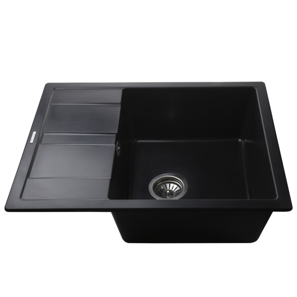 Гранитная мойка Mira ONZA черный 650 х 500 мм (000028782)