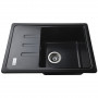 Гранітна мийка Mira MONTI чорний 620 х 435 мм (000028784)