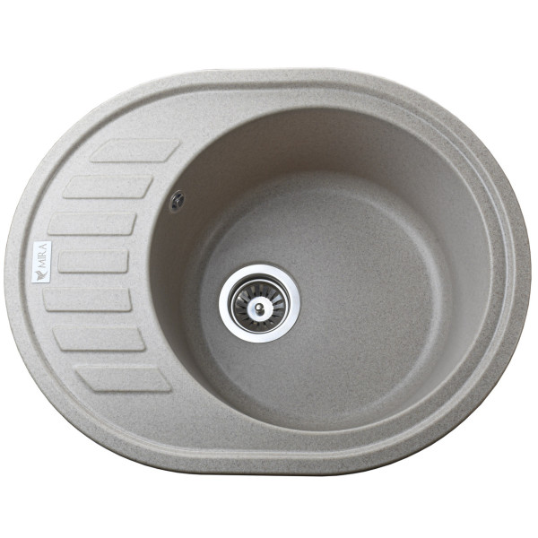 Гранитная мойка Mira ARNICA бежевый 620 х 500 мм (000028909)