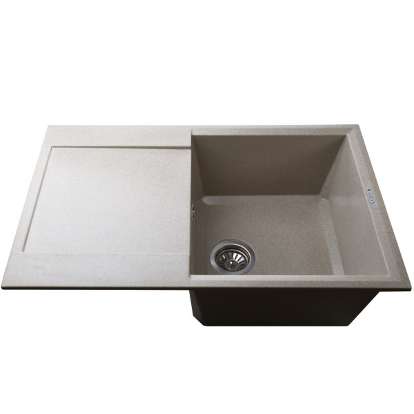 Гранитная мойка Mira KONIA бежевый 790 х 500 мм (000028910)