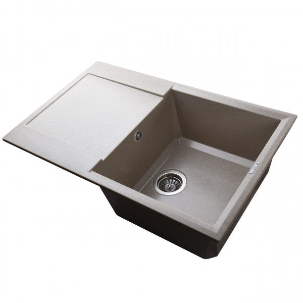 Гранитная мойка Mira KONIA бежевый 790 х 500 мм (000028910)