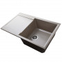 Гранитная мойка Mira KONIA бежевый 790 х 500 мм (000028910)