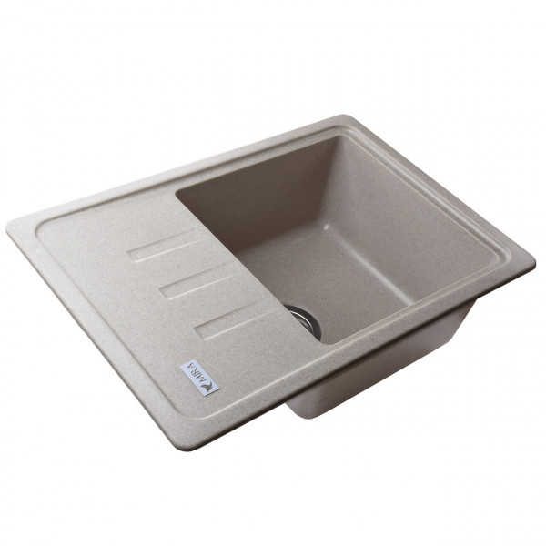 Гранитная мойка Mira MONTI бежевый 620 х 435 мм (000028911)