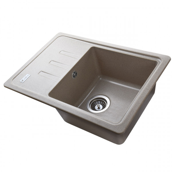 Гранитная мойка Mira MONTI бежевый 620 х 435 мм (000028911)