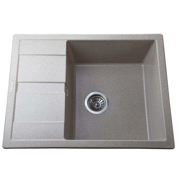 Гранитная мойка Mira ONZA бежевый 650 х 500 мм (000028912)