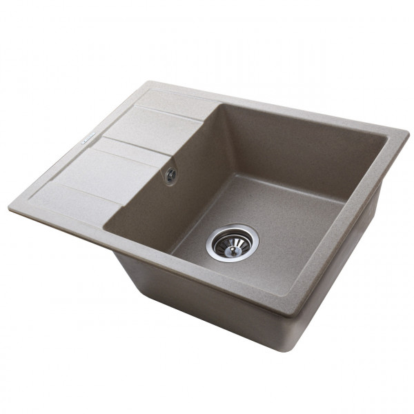 Гранитная мойка Mira ONZA бежевый 650 х 500 мм (000028912)