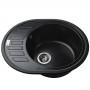 Гранитная мойка Mira ARNICA черный 620 х 500 мм (000028781)