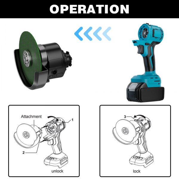 Насадка Болгарка для многофункционального набора инструментов BESTOOL (963851780)
