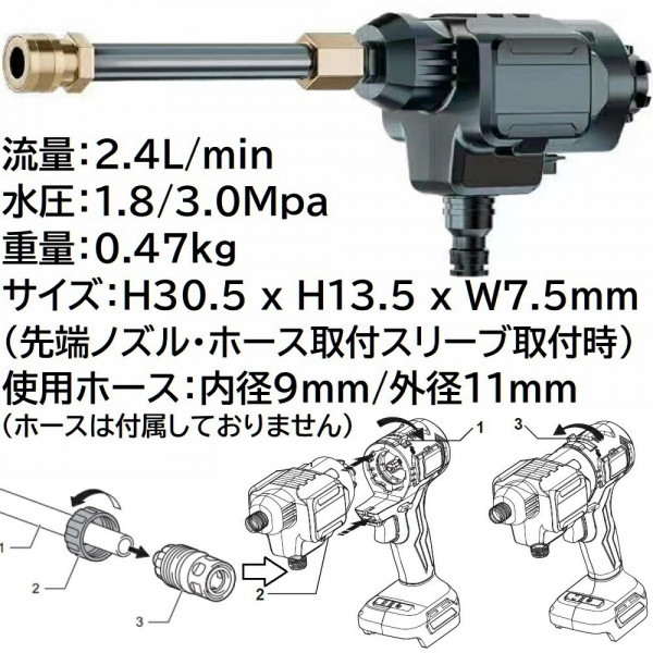 Мойка высокого давления насадка мойка высокого давления для многофункционального инструмента (420799513)