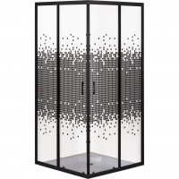 Душова кабіна квадратна без піддона ODRA N90TB.Mosaic BRAVO (1уп.) (000028400)