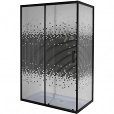Душова кабіна прямокутна без піддона NISA N120TB.Mosaic BRAVO (1уп.) (000028402)