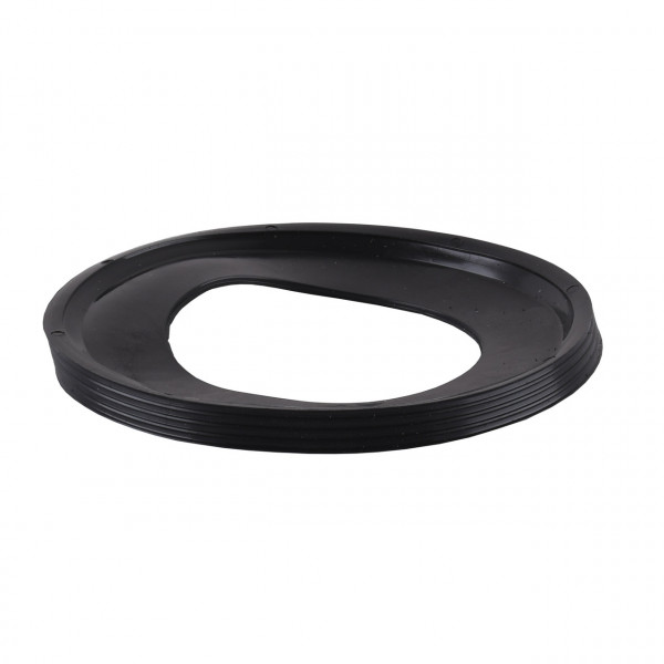 Редукція гумова 110 (плюшка, чорна) (000002056)