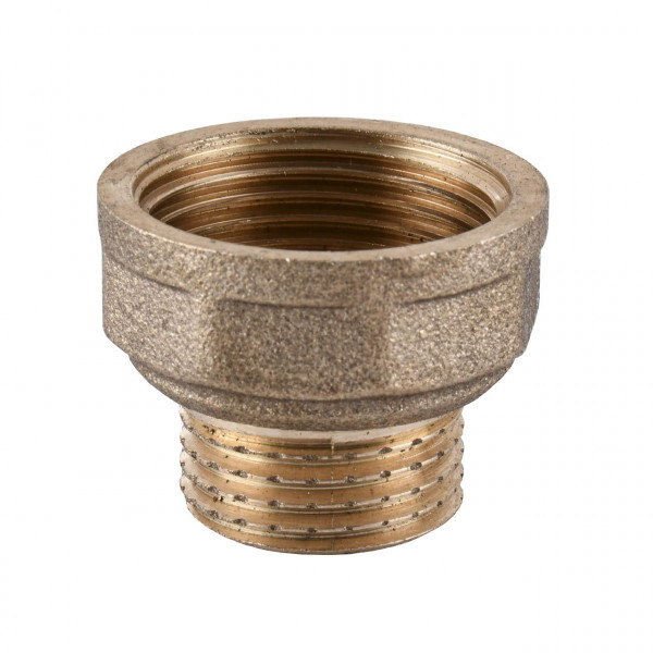 Переходник редукционный латунный 3/4″ВР х 1/2″НР штампованный А0603А VA