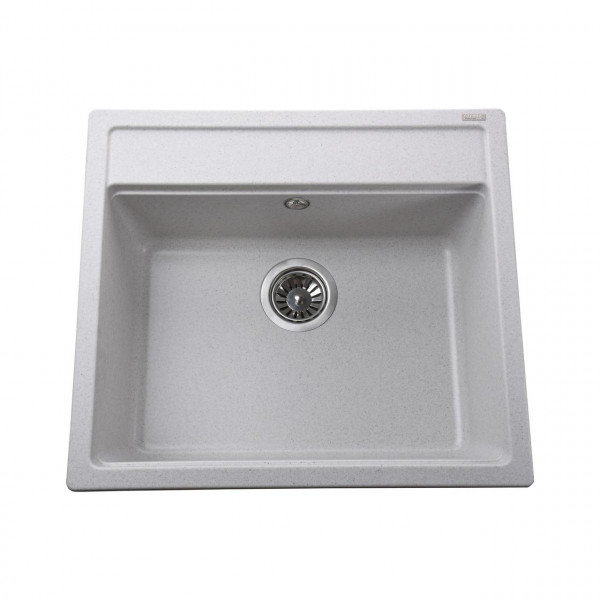 Гранітна мийка Globus Lux VOLTA перлина 570х510мм (000022417)