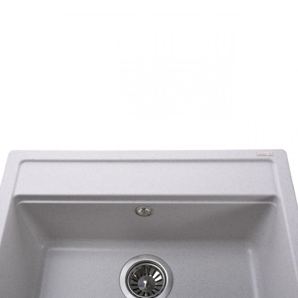 Гранітна мийка Globus Lux VOLTA перлина 570х510мм (000022417)
